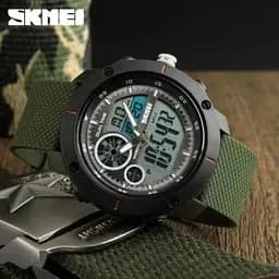 Наручний спортивний годинник Skmei 1361 Зелений - мініатюра 5