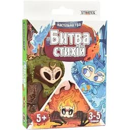 Карточная игра Strateg Битва стихий игральные карты инструкция (30475)