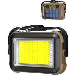 Кемпинговый фонарь TZD-01 PRO COB White+Yellow+Red+Blue Power Bank Желтый