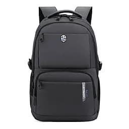 Універсальний міський рюкзак Justpack з ортопедичною спинкою сірий 31 х 49 х 17 см (5774)