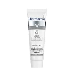 Дневной отбеливающий крем для лица тройного действия Pharmaceris W Albucin SPF50+, 30 мл (E1473)