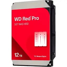 Накопитель HDD WD SATA 12,0 ТБ Red Pro NAS 7200 об/мин 512 МБ (WD122KFBX)