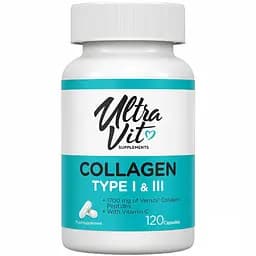 Колаген VPLab Collagen Type I & III 120 капсул