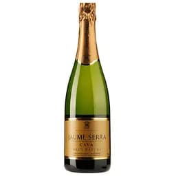 Набір вино ігристе Jaume Serra Cava Brut Nature, біле брют натюр 0.75 л + вино ігристе Jaume Serra Cava Brut Nature, біле брют натюр 0.2 л  - мініатюра 2