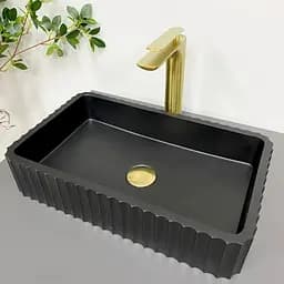 Умивальник VBI Florentia black matt накладний VBI-015001, Чорний матовий