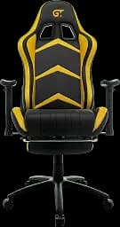 Геймерське крісло GT Racer чорне з жовтим (X-2534-F Black/Yellow) - мініатюра 2