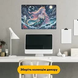 Пазл дерев'яний Аніме Морська Чарівниця, А4, Картонна коробка 100 елементів - мініатюра 6