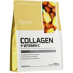 Для суставов и связок OstroVit Collagen + Vitamin C Pineapple 400 г