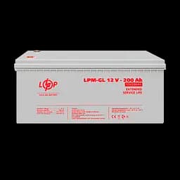 Акумулятор гелевий LPM-GL 12V - 200 Ah - мініатюра 2