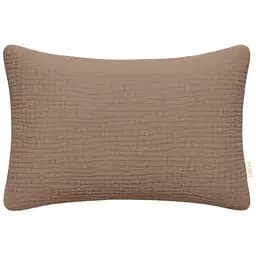 Наволочка Cosas Brown муслінова 40х60 см коричнева (019Muslin_Brown_40x60)