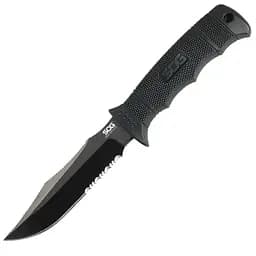Нож с фиксированным клинком SOG Seal Pup Elite Mini Черный