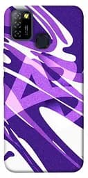 Чехол itsPrint Purple Abstract для Infinix Hot 10 Lite