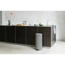 Бак для сміття з педаллю Brabantia NewIcon Pedal Bin 30 л сірий (119187) - мініатюра 4
