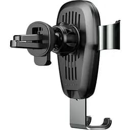Тримач для мобiльного телфону з БЗП Baseus Metal Holder Air Outlet Tarnish - мініатюра 3