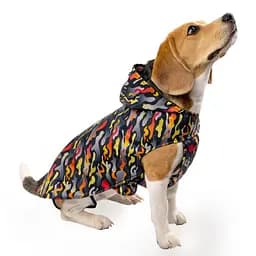 Дощовик для собак з капюшоном Barksi Textile розмір XXS Гравітація - мініатюра 2