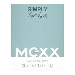 Туалетна вода для чоловіків Mexx Simply for Him 30 мл - мініатюра 3