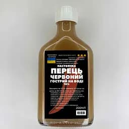 Водная настойка на красном остром перце 200 мл