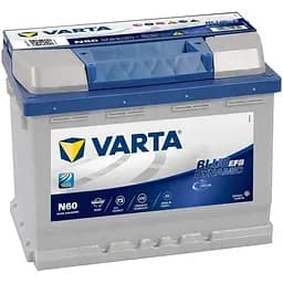 Акумулятор Varta Blue Dynamic N60 EFB 60Ah Ев (-/+) 640EN 242x175x190 мм
