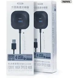 HUB адаптер Remax Fonye High Speed ​​RU-U8 USB 3.0 - мініатюра 2