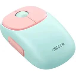 Акумуляторна бездротова миша UGREEN MU102 FUN+ 2 стандартна бірюзова (м'ятна) - мініатюра 2