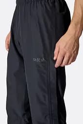 Штани чоловічі Rab Downpour Mountain Pants Short L Чорний - мініатюра 2