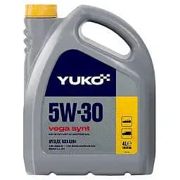 Олива моторна синтетична Yuko Vega Synt 5W-30 API SL/CF 4 л (181228)