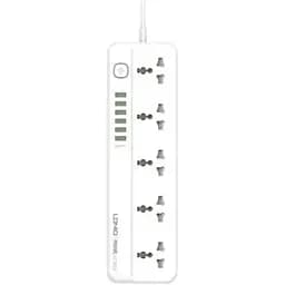 Мережевий фільтр живлення LDNIO (SC5614) 5роз. 3USB 2м (SC5614)