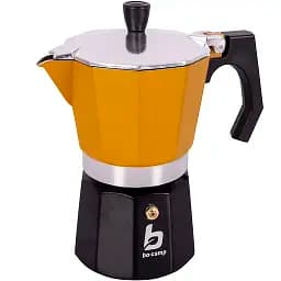 Кофеварка гейзерная Bo-Camp Hudson 6-cups Yellow/Black желтая (2200522)
