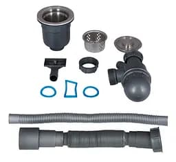 Кухонна мийка Lidz H6050B PVD 3.0/1.0 мм LDH6050BPVD3008 - мініатюра 6
