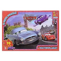Детский пазл Тачки Z10217 плакат 70 элементов
