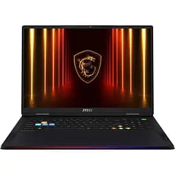 Ноутбук MSI 18 Raider 18 HX AI A2XWIG-251UA 4K/U9-275HX/64GB/2TB SSD/RTX 5080 16GB/W11Home/Black (9S7-182462-251)