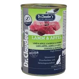 Корм для собак Dr.Clauders консерва Ягня і Яблуко 400 г