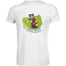 Футболка Fram Кіт-новачок XL Белая (1044-id_10458)