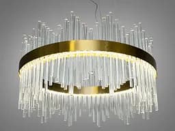 Люстра стельова LED Diasha 839/500BR 130W, 7150 лм, бронза, для кухні - мініатюра 2