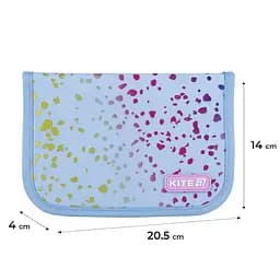 Пенал Kite Shiny блакитний (K25-621-3) - мініатюра 3