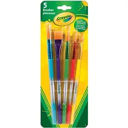 Кисточки для рисования красками Crayola 5 шт (3007)