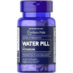 Натуральна добавка Puritan's Pride Water Pill Extra Strength, 100 каплет
