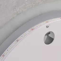 Дзеркало Mixxus Plain MC11-60 (LED Touch, антизапотівання, димер, регулювання яскравості) MI6663 - мініатюра 7