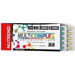 Вітаміни та мінерали Nutrend MultiComplex Compressed, 60 капсул