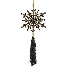 Декоративна прикраса Elendekor 15 см, 18 см чорна (877-074)