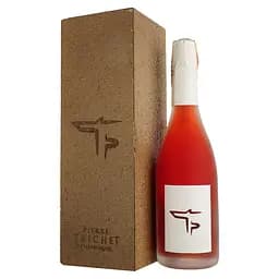 Шампанское Pierre Trichet Rosé de Saignée Rose Brut Champagne Rose AOP розовое сухое 0.75 л