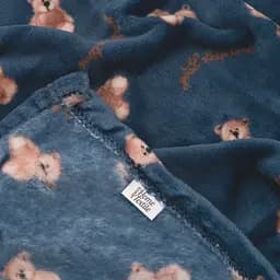 Плед Ardesto Flannel 160х200 см 100% поліестер плюшеві ведмедики pbe0050491 - мініатюра 6