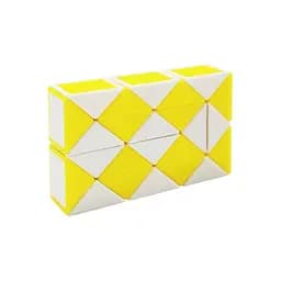 Игра-головоломка "Змейка Рубика" Bambi 192(Yellow), желтый