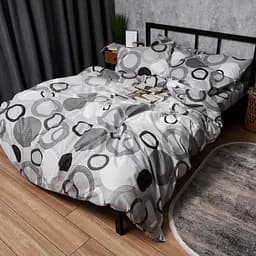 Комплект постільної білизни Moon&Star Микросатин Premium Orbit Elegance King Size 220x240 наволочки 4х70х70 - мініатюра 7