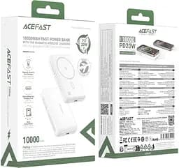 Павербанк Acefast White 10 000 mAh / 15 Вт (6974316285212) - мініатюра 4