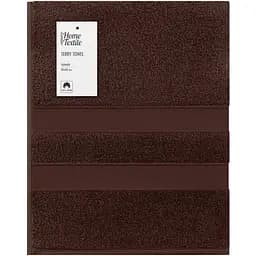 Рушник махровий Ardesto Splendid 50х90 см 100% бавовна коричневий (ART2350BR) 