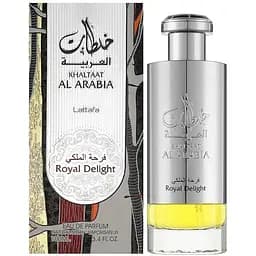Парфюмированная вода оригинал Lattafa Perfumes Khaltaat Al Arabia Royal Delight 100 мл
