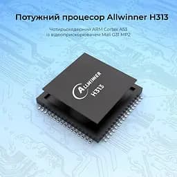 Смарт ТВ приставка Tanix TX1 2/16Gb Allwinner H313 Android 10, HD медіаплеєр - мініатюра 2