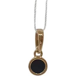 Золотая подвеска Tango с ониксом. 189114ЧЕРН