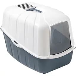 Туалет-бокс для котів з фільтром MPS Komoda 54х39х40 см темно-синій 